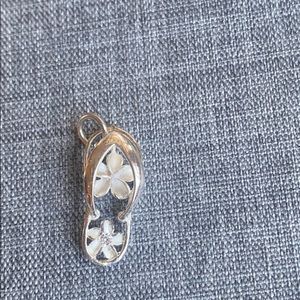Silver Flip Flop Charm